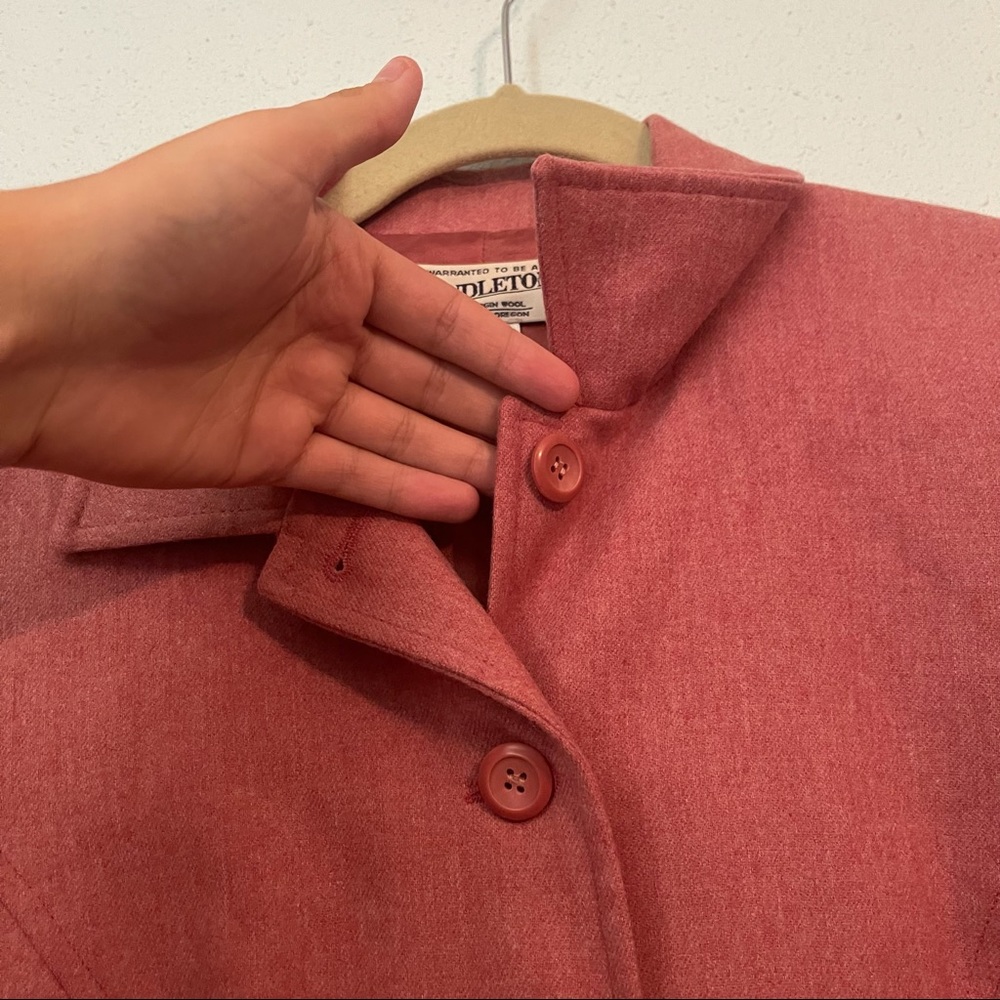 Pendleton Virgin Wool Blazer Jacket - image 4